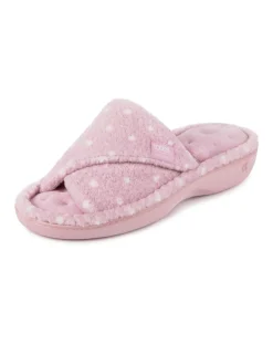 totes Ladies Popcorn Turnover Open Toe