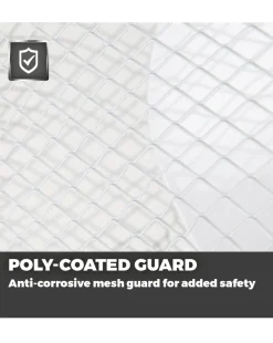 Tower 16 Inch Oscillating White Stand Fan