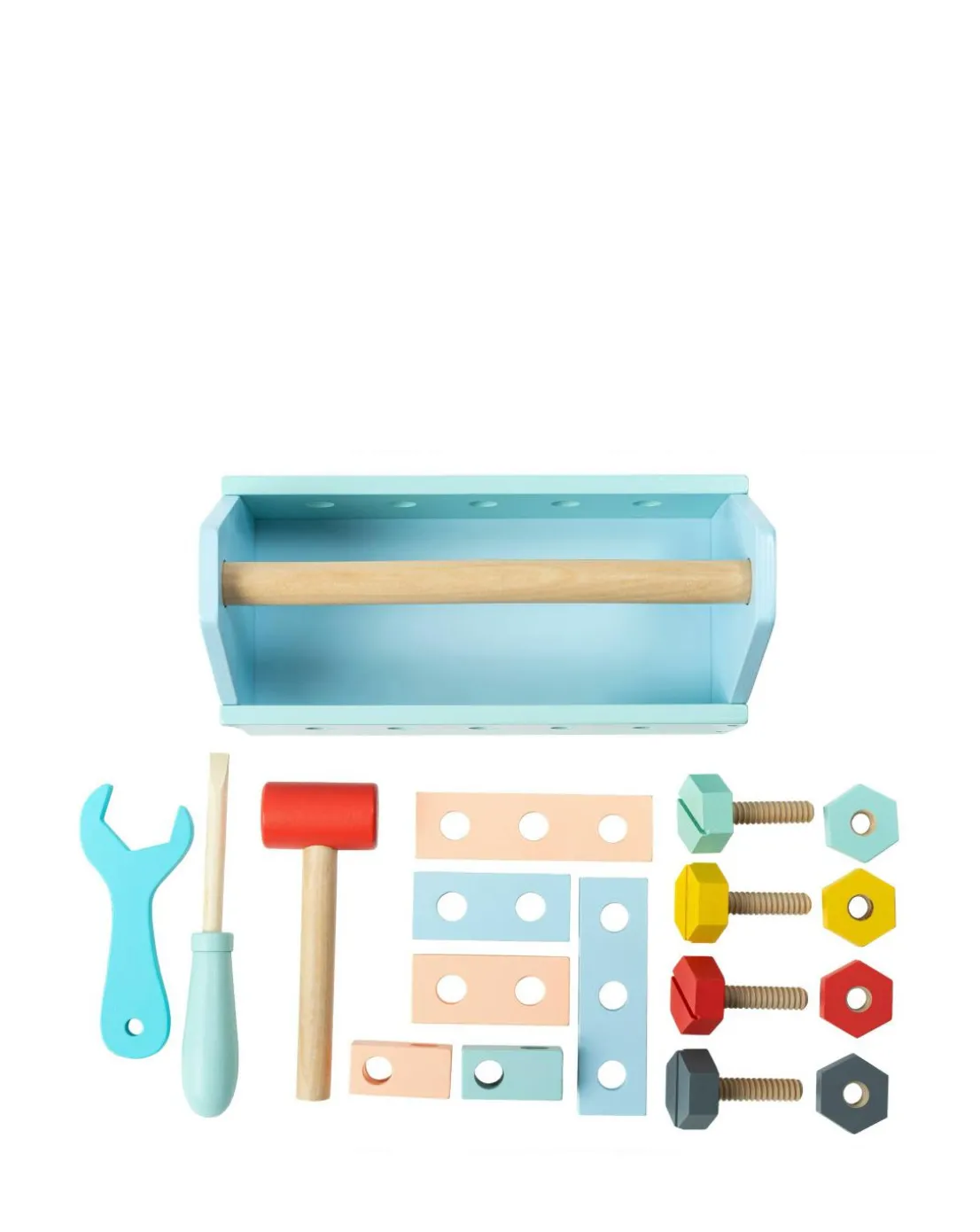 TP Owl & Fox Wooden Toolbox