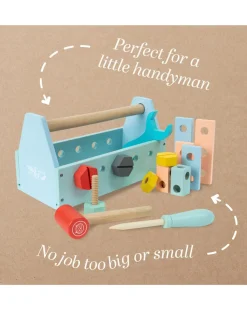 TP Owl & Fox Wooden Toolbox