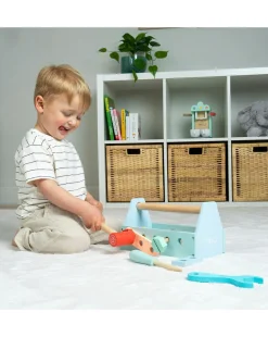 TP Owl & Fox Wooden Toolbox