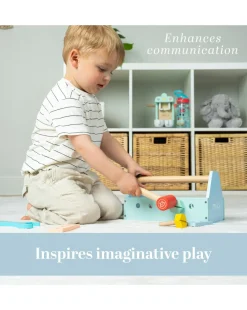 TP Owl & Fox Wooden Toolbox