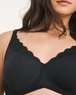 Triumph Amourette Minimiser Wired Bra Black