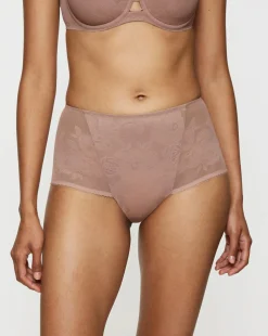 Triumph Wild Rose Sensation Maxi Knicker Choc Mousse