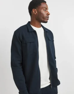 Twill Zip Harrington Jacket Reg