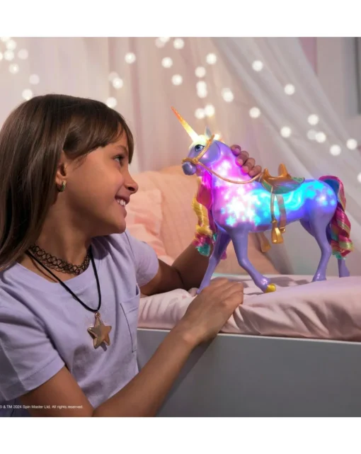 Unicorn Academy 11-inch Rainbow Light-Up Wildstar Unicorn