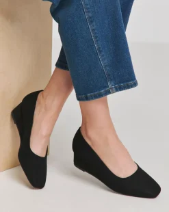 Valentina Low Wedge Court Shoe Extra Wide EEE Fit