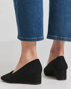 Valentina Low Wedge Court Shoe Extra Wide EEE Fit