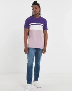 Voi Storm Stripe T-Shirt Long Length