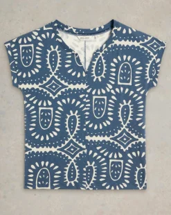 White Stuff Nelly Notch Neck Tee