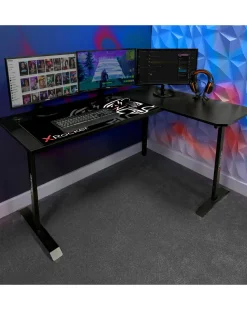 X Rocker Panther XL Reversible Corner Gaming Desk