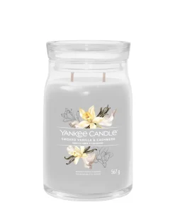 Yankee Candle Signature Large Jar Smoked Vanilla & Cashmere