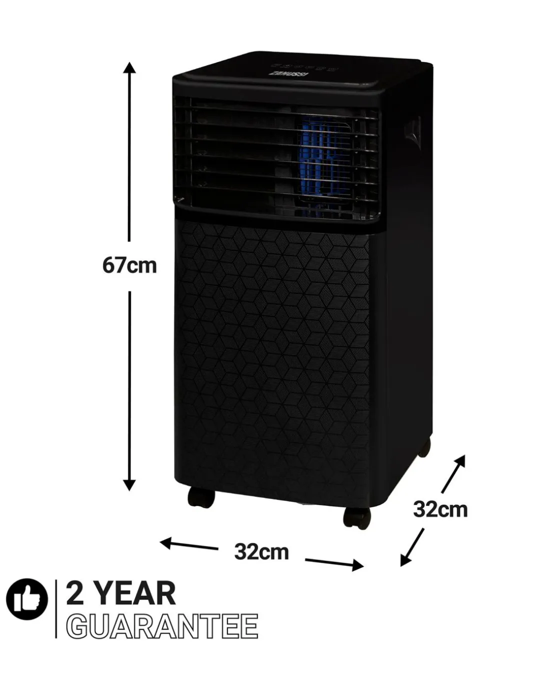 Zanussi 7000 BTU 3 in 1 Air Conditioner