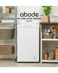 Abode A99CF0E1W Chest Freezer 99L - White