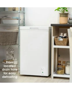 Abode A99CF0E1W Chest Freezer 99L - White