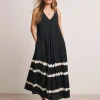 Anthology Linen Mix Pleat Dress