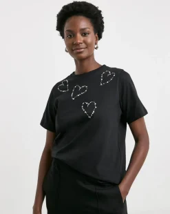 Black Heatseal T-shirt