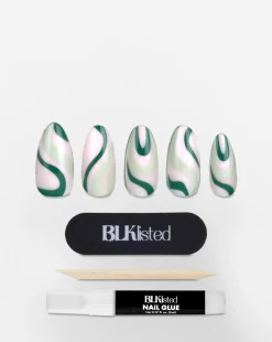 BLK Listed Instant Acrylic Nails, Swerve It