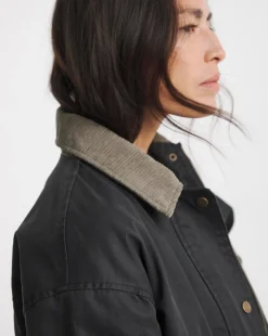 Charcoal Waxed Jacket