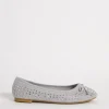 Charlize Embellished Ballerina Shoes Wide E Fit Simply Comfort