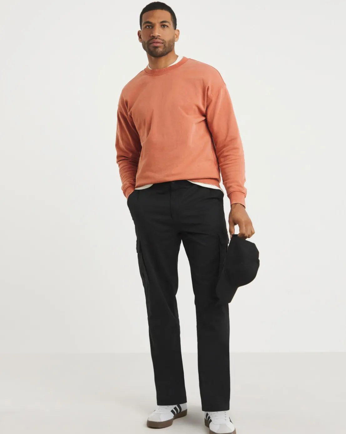 Cotton Stretch Cargo Trouser