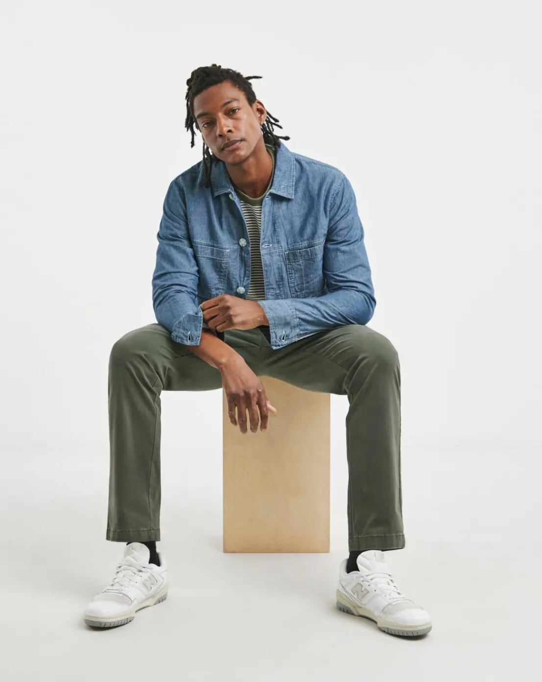 Denim Chambray Shacket