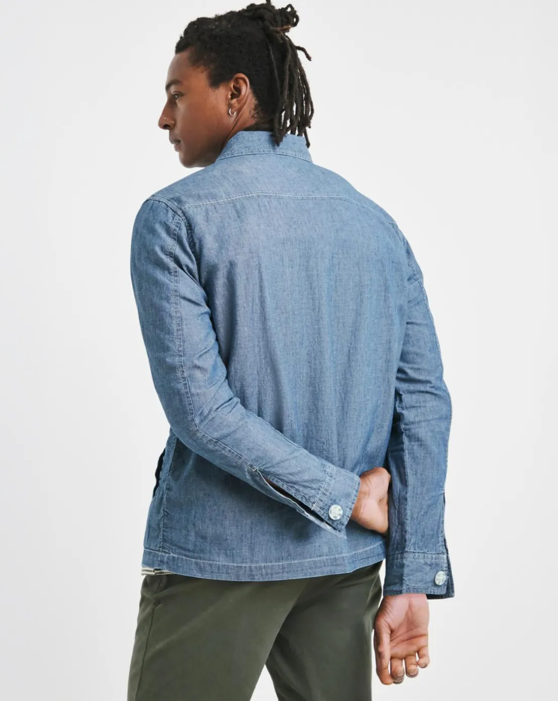 Denim Chambray Shacket