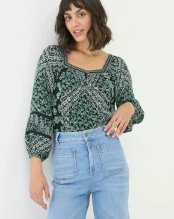 FatFace Caitlin Spaced Floral Tunic