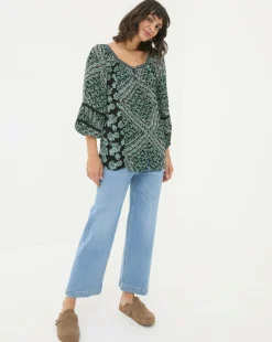 FatFace Caitlin Spaced Floral Tunic