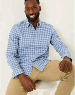 Fatface Sandy Check Shirt - Vintage Blue