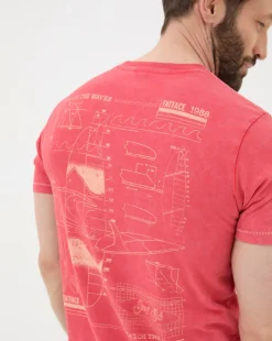 FatFace Surf Sketch T-Shirt