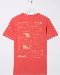 FatFace Surf Sketch T-Shirt