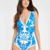 Figleaves Frida Non Wired Plunge Swimsuit