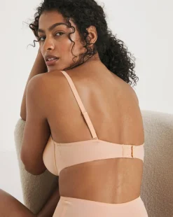 Figleaves Smoothing Multiway Balcony Bra B-GG - Latte