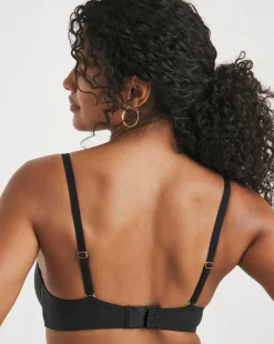 Figleaves Smoothing Multiway Balcony Bra B-GG - Black