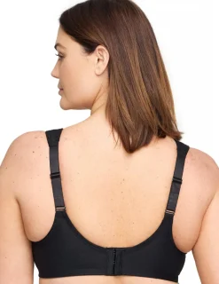 Glamorise Plus Size Low Cut WonderWire Lace Bra 1240