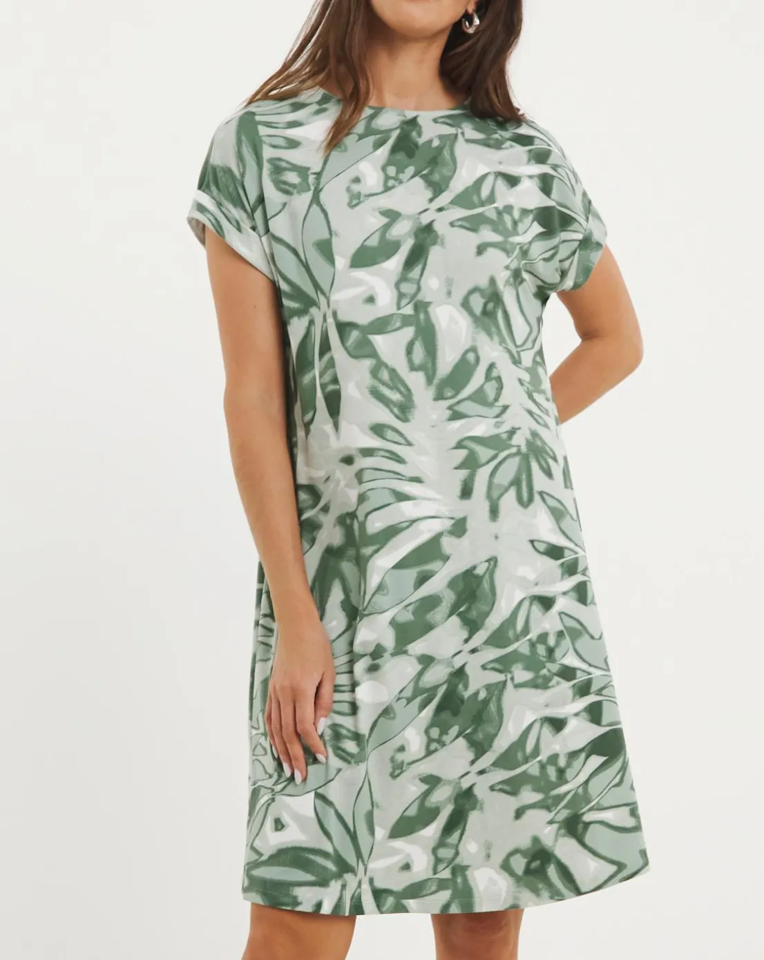 Great Value Soft Touch Jersey Swing Dress