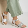 Heavenly Feet Trudy Buckle Strap Sandals Ex Wide Fit