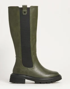 Heavenly Feet Zinnia High Leg Boot E Fit Curvy Calf