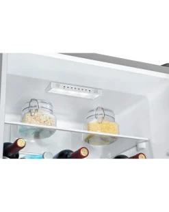 Hisense RB390N4WCE Fridge Freezer Silver- E Rated 186 CM