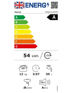 Hisense WFQA1214EVJM 12kg Washing Machine