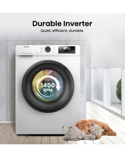 Hisense WF1Q1041BW 1 Series 10kg 1400 Spin Washing Machine - White