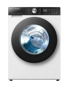 Hisense White 5S Series Auto Dosing WF5S1245BW WiFi-Enabled 12kg Washing Machine