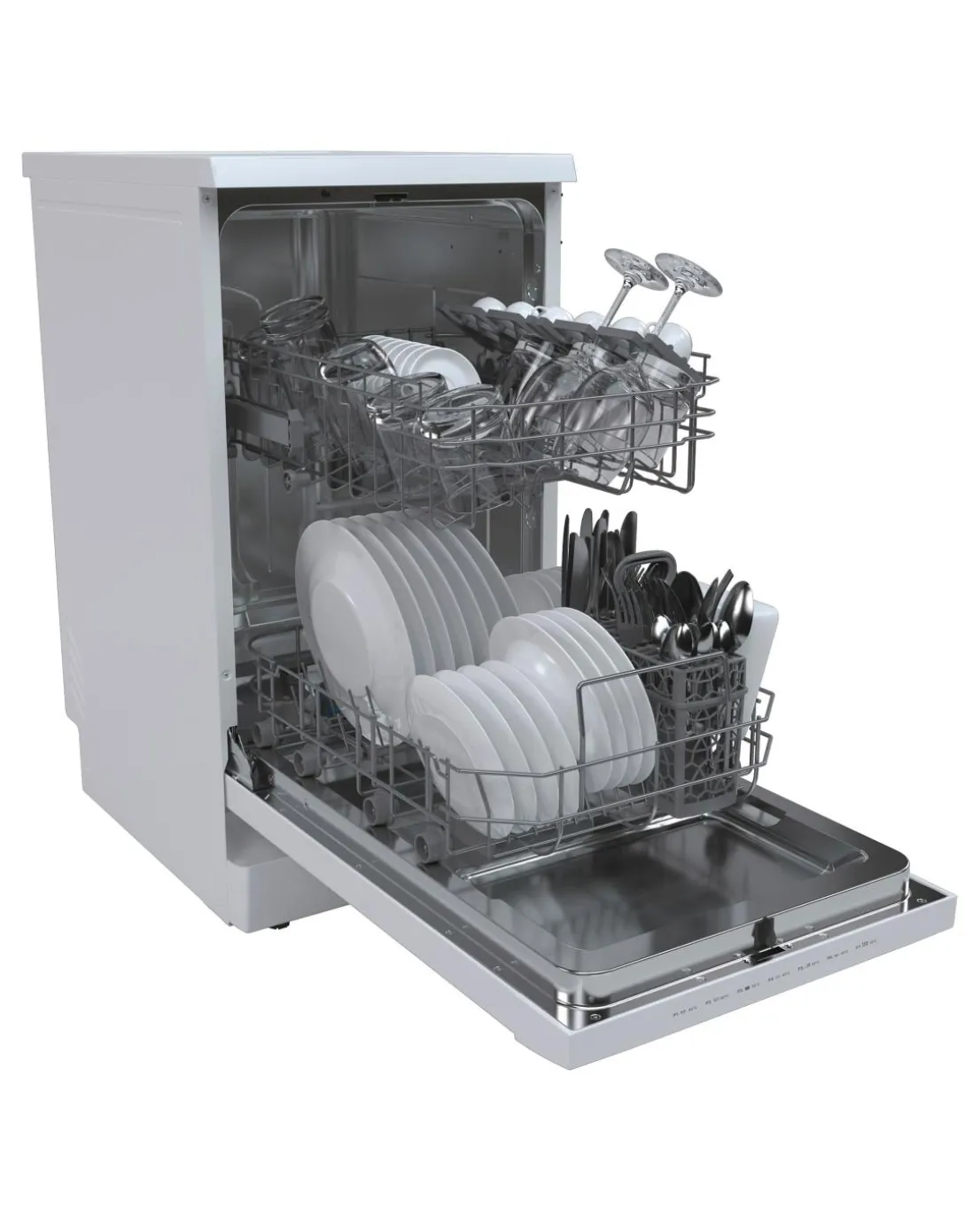 Hoover HDPH 2D1049W-80 Freestanding 10-Place Slimline Dishwasher + Installation