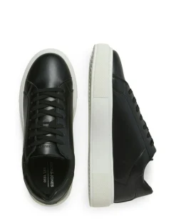 Jack & Jones Aspire Cupsole PU Trainer - Black