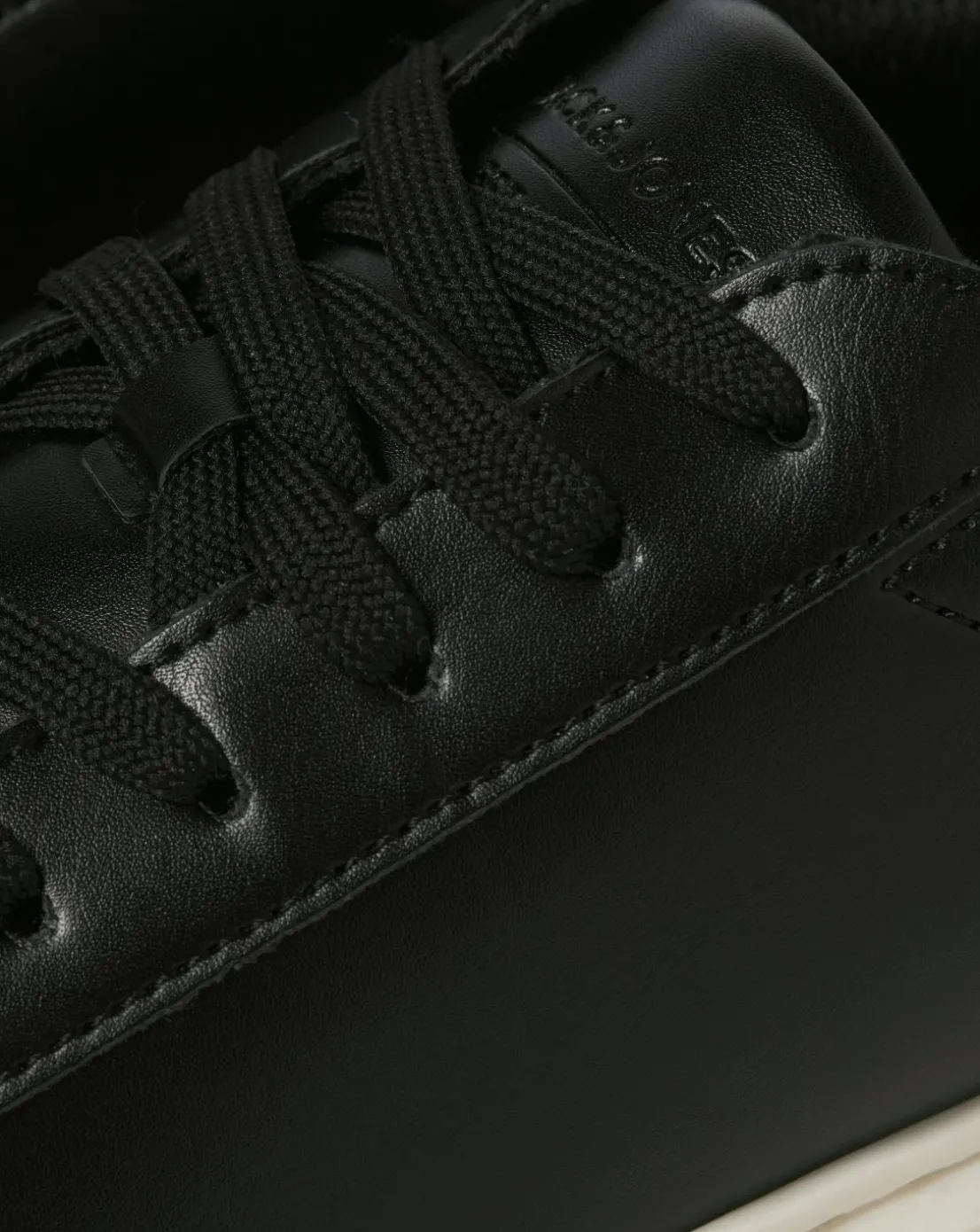 Jack & Jones Aspire Cupsole PU Trainer - Black