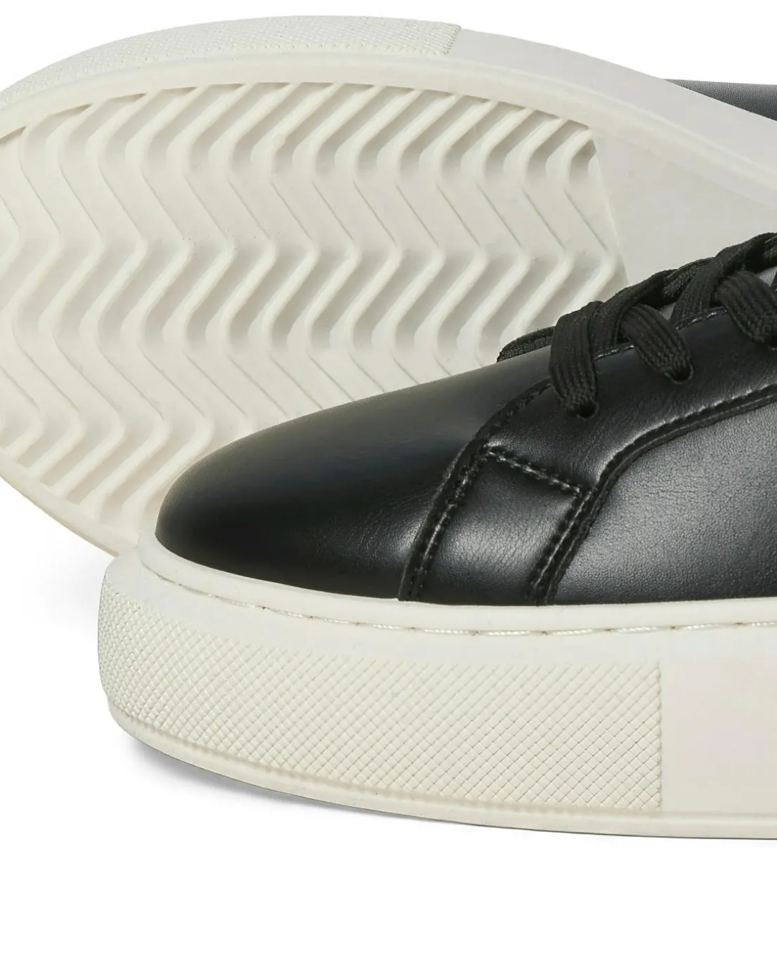 Jack & Jones Aspire Cupsole PU Trainer - Black