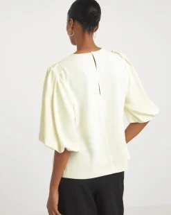Joanna Hope Puff Sleeve Blouse