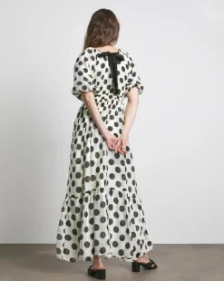 Joanna Hope Puff Sleeve Printed Dress