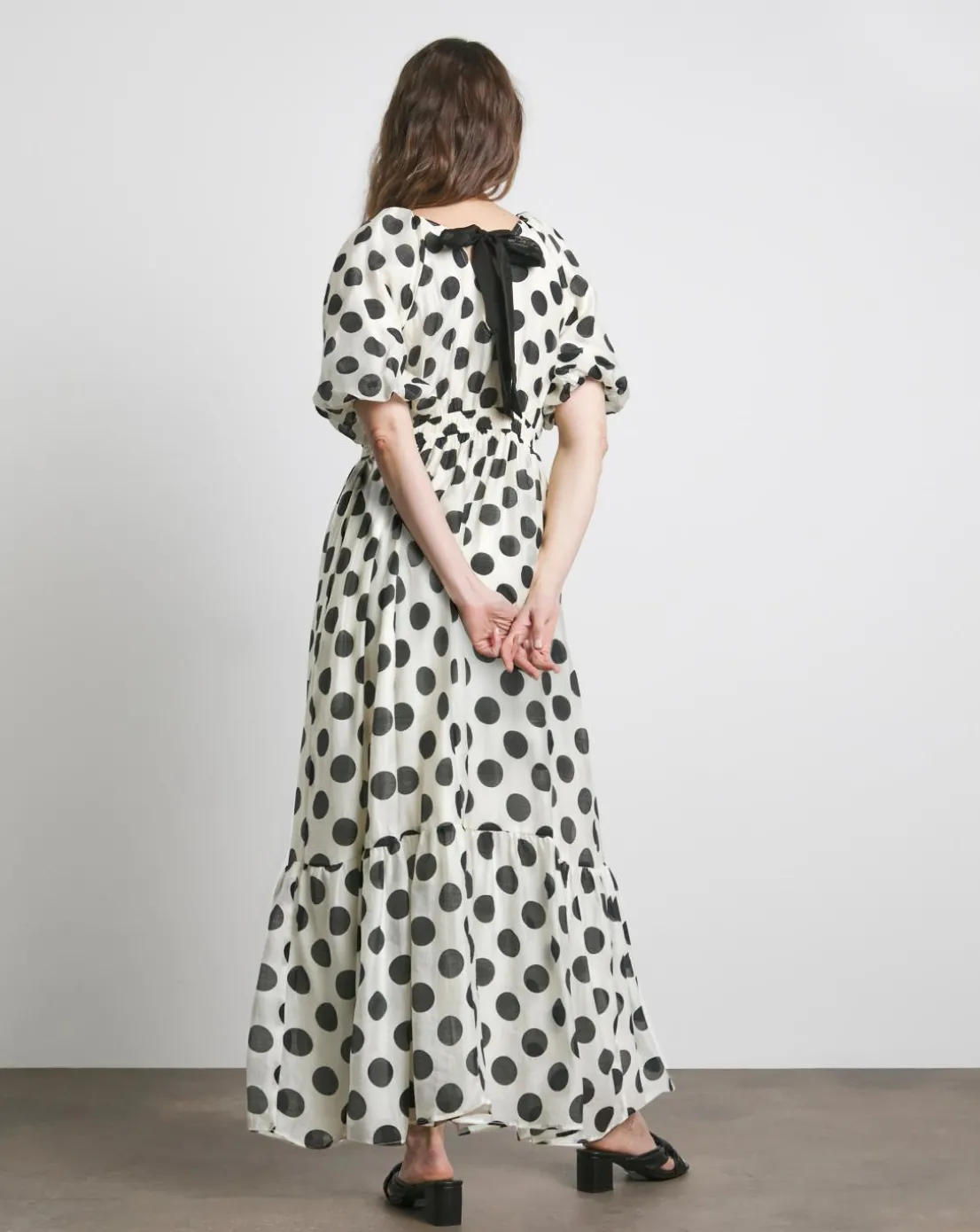 Joanna Hope Puff Sleeve Printed Dress